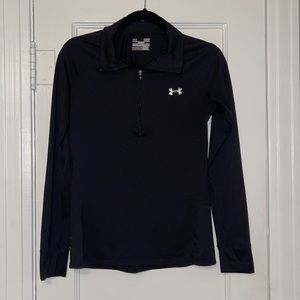 Black Under Armour Half-Zip